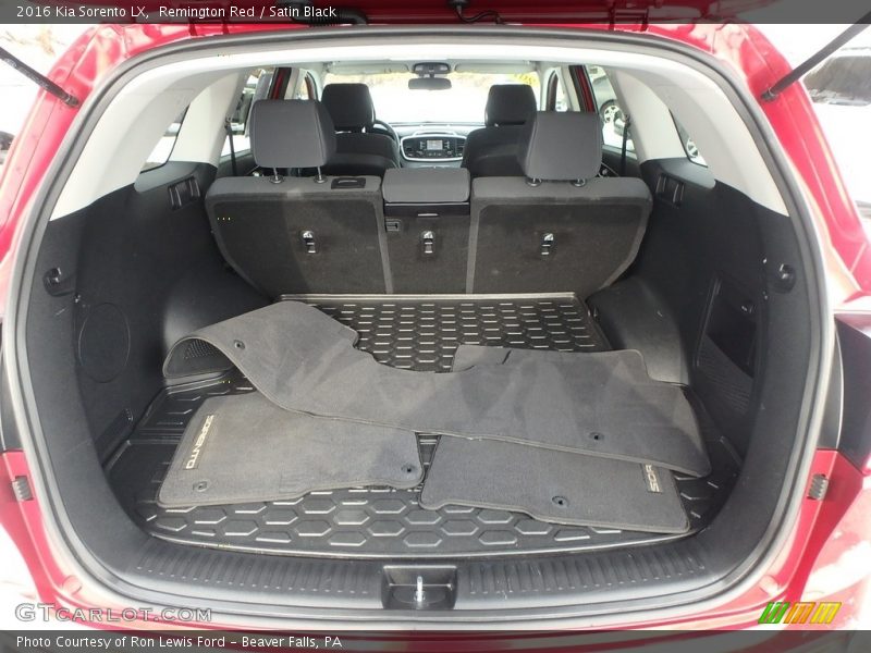 Remington Red / Satin Black 2016 Kia Sorento LX