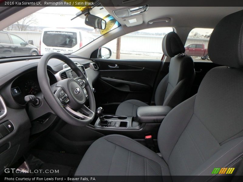 Remington Red / Satin Black 2016 Kia Sorento LX