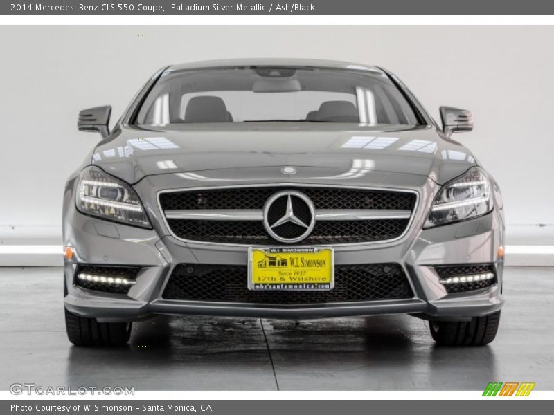 Palladium Silver Metallic / Ash/Black 2014 Mercedes-Benz CLS 550 Coupe