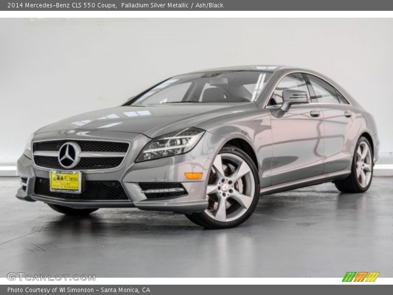 Palladium Silver Metallic / Ash/Black 2014 Mercedes-Benz CLS 550 Coupe