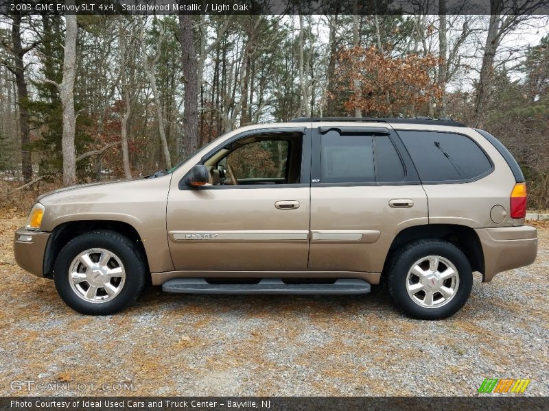 Sandalwood Metallic / Light Oak 2003 GMC Envoy SLT 4x4