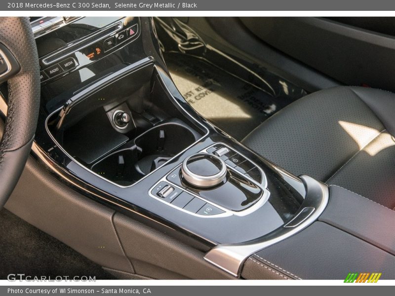 Selenite Grey Metallic / Black 2018 Mercedes-Benz C 300 Sedan