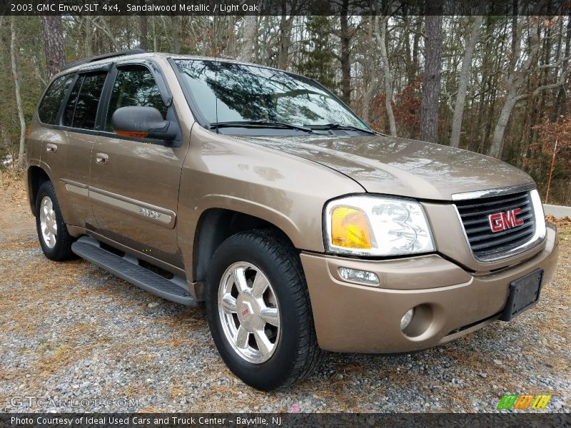 Sandalwood Metallic / Light Oak 2003 GMC Envoy SLT 4x4
