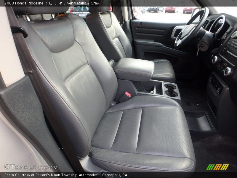 Billet Silver Metallic / Gray 2008 Honda Ridgeline RTL