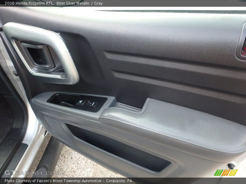Billet Silver Metallic / Gray 2008 Honda Ridgeline RTL