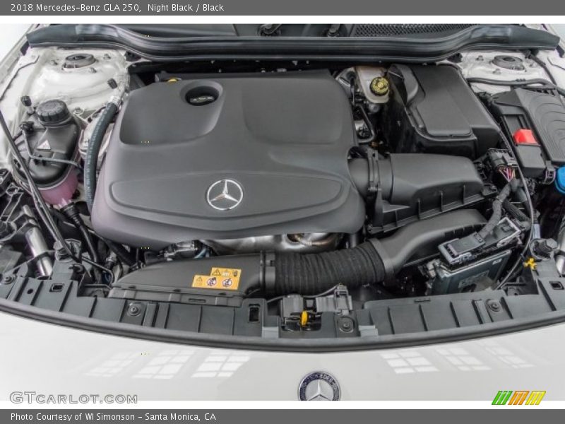 Night Black / Black 2018 Mercedes-Benz GLA 250