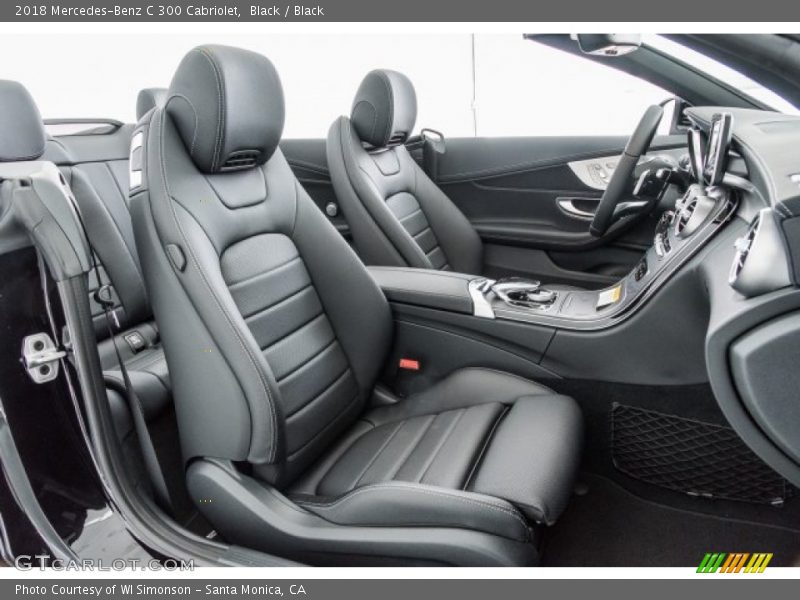  2018 C 300 Cabriolet Black Interior