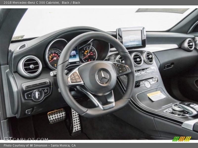Black / Black 2018 Mercedes-Benz C 300 Cabriolet