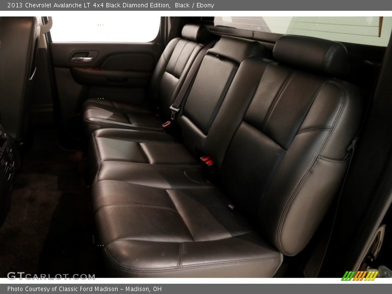 Black / Ebony 2013 Chevrolet Avalanche LT 4x4 Black Diamond Edition