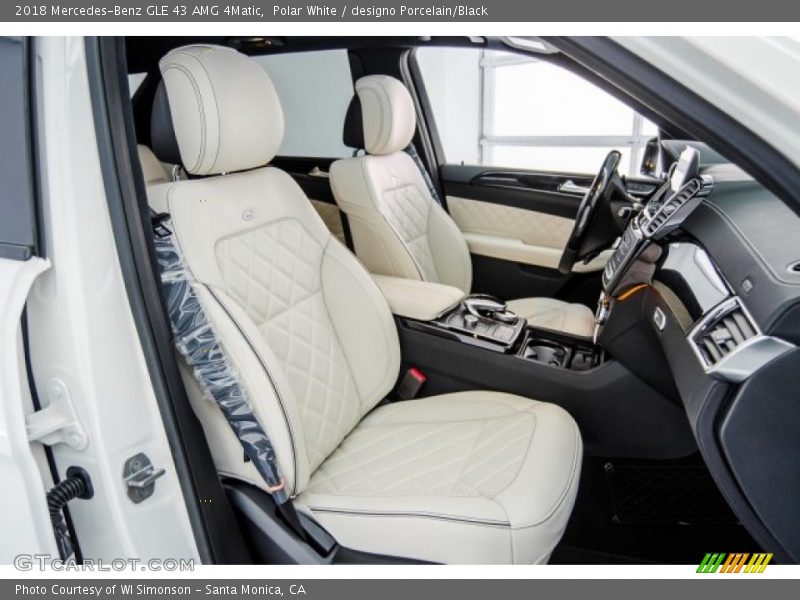 Polar White / designo Porcelain/Black 2018 Mercedes-Benz GLE 43 AMG 4Matic