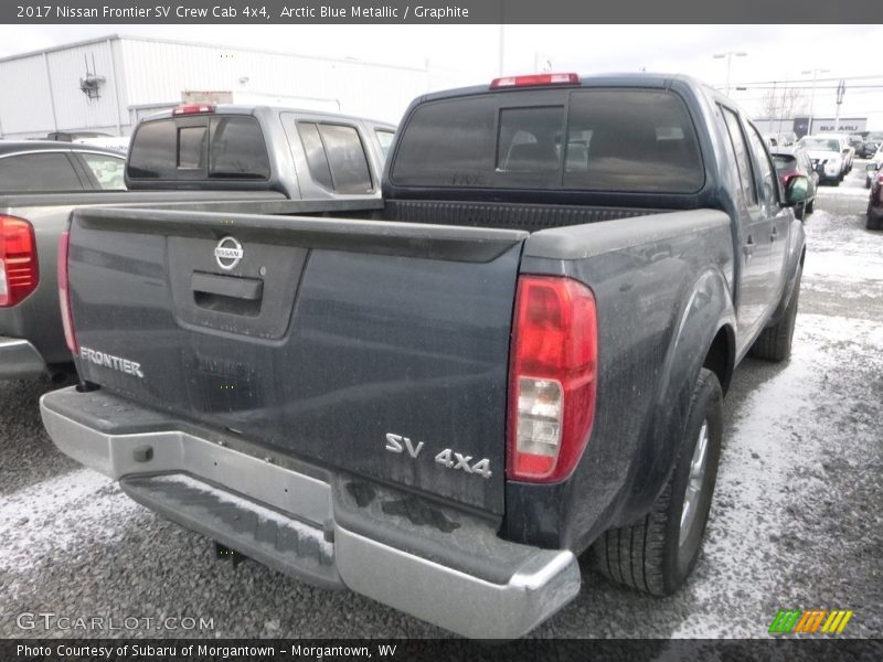 Arctic Blue Metallic / Graphite 2017 Nissan Frontier SV Crew Cab 4x4