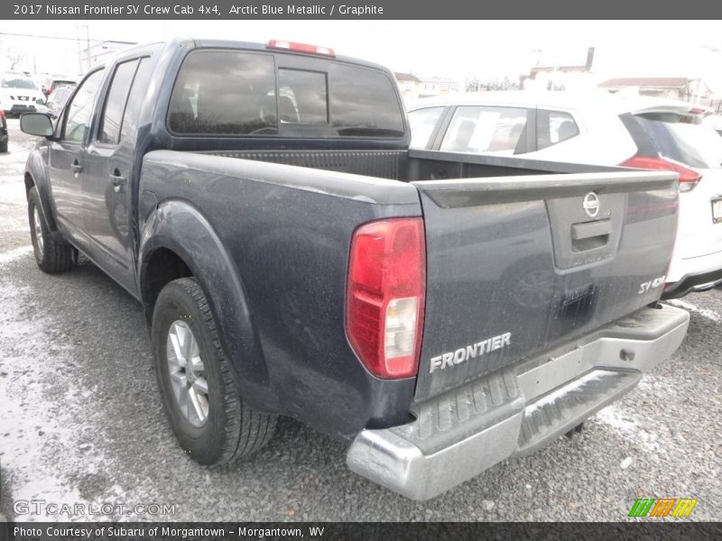 Arctic Blue Metallic / Graphite 2017 Nissan Frontier SV Crew Cab 4x4