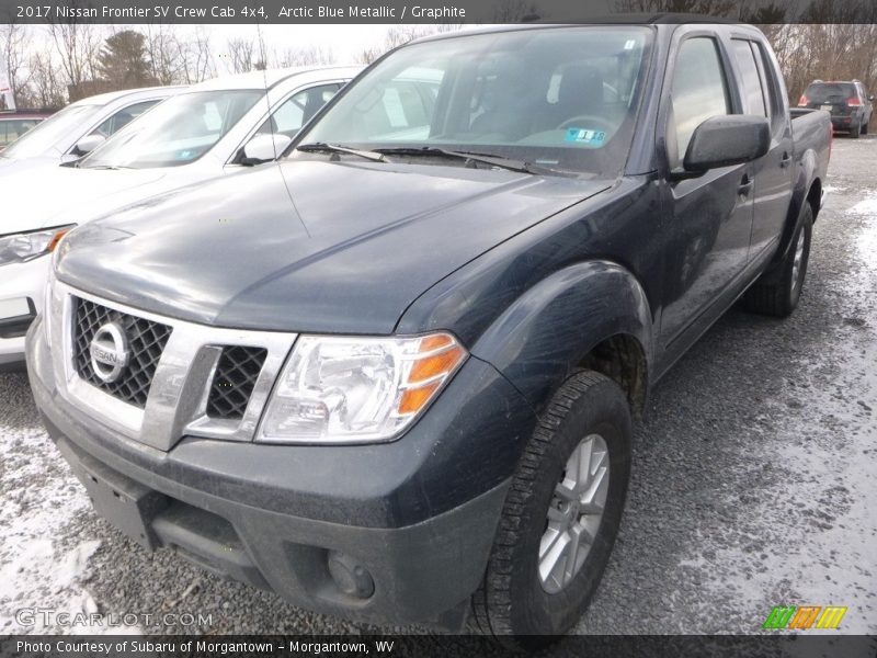 Arctic Blue Metallic / Graphite 2017 Nissan Frontier SV Crew Cab 4x4