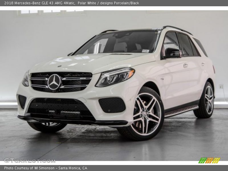 Polar White / designo Porcelain/Black 2018 Mercedes-Benz GLE 43 AMG 4Matic