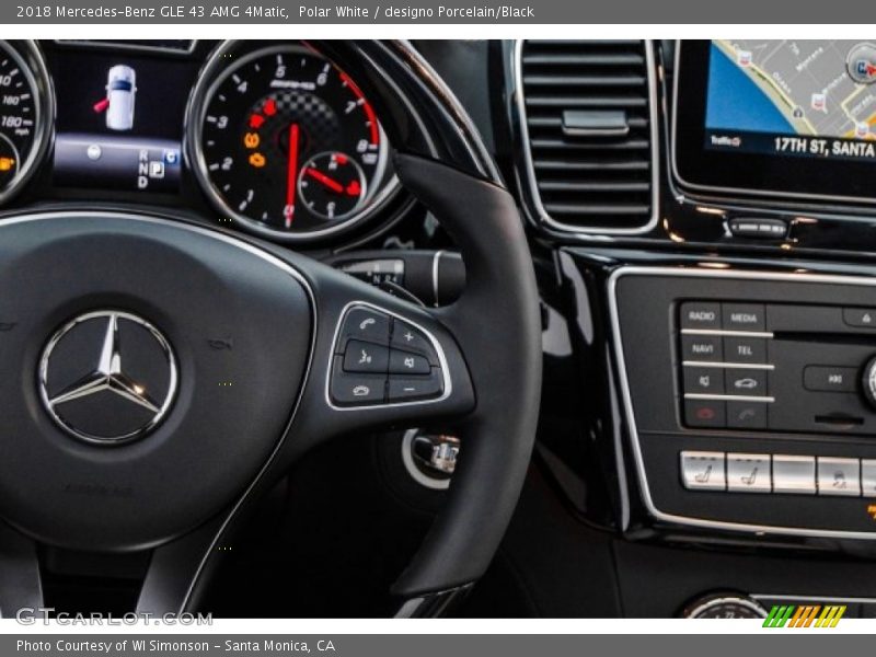 Polar White / designo Porcelain/Black 2018 Mercedes-Benz GLE 43 AMG 4Matic