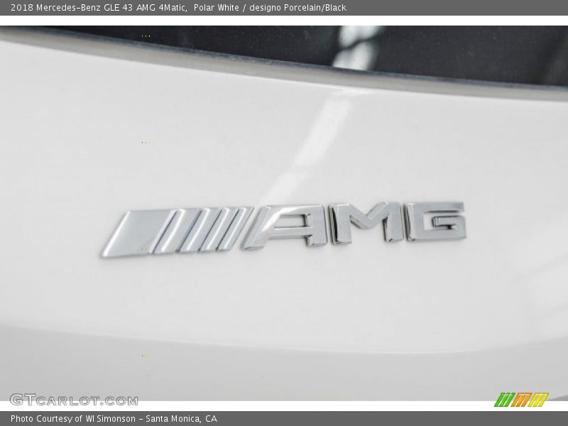 Polar White / designo Porcelain/Black 2018 Mercedes-Benz GLE 43 AMG 4Matic