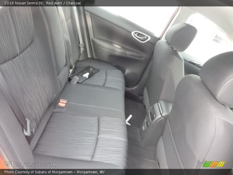 Red Alert / Charcoal 2018 Nissan Sentra SV