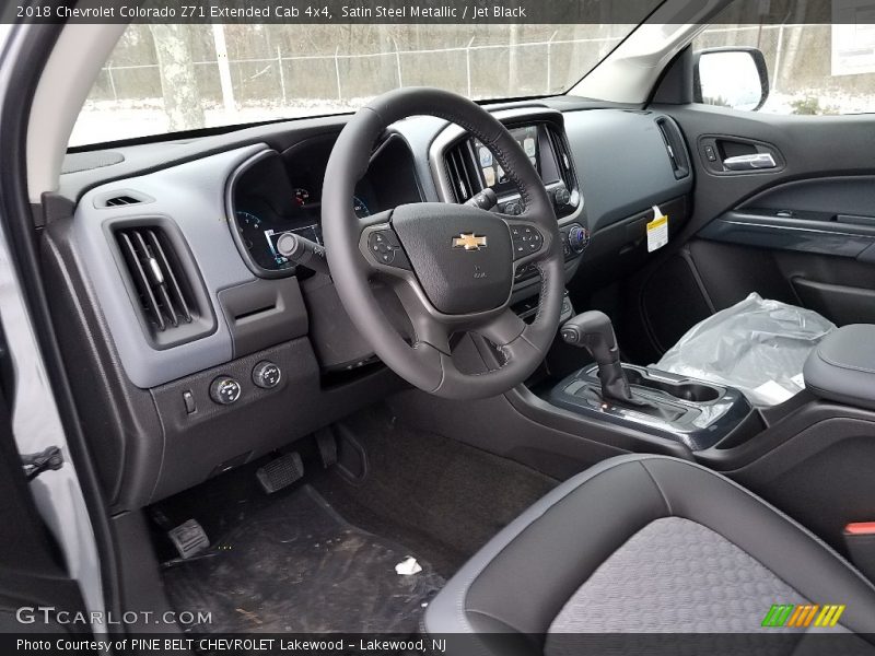  2018 Colorado Z71 Extended Cab 4x4 Jet Black Interior