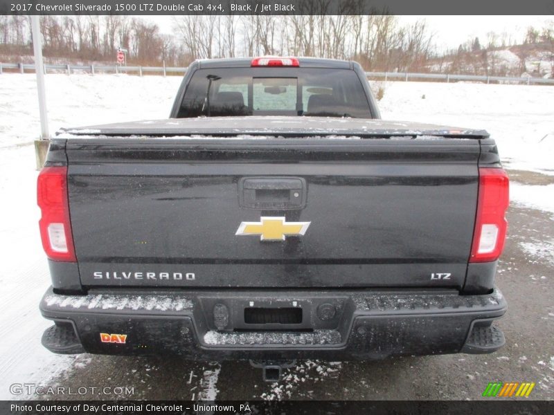 Black / Jet Black 2017 Chevrolet Silverado 1500 LTZ Double Cab 4x4