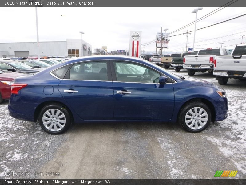 Deep Blue Pearl / Charcoal 2018 Nissan Sentra S