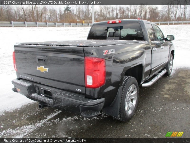 Black / Jet Black 2017 Chevrolet Silverado 1500 LTZ Double Cab 4x4