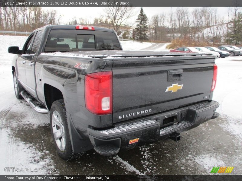 Black / Jet Black 2017 Chevrolet Silverado 1500 LTZ Double Cab 4x4