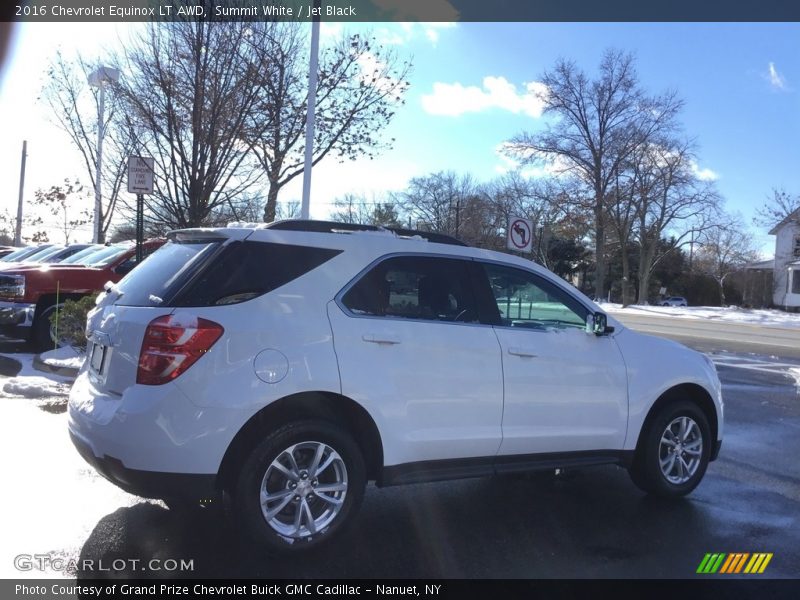 Summit White / Jet Black 2016 Chevrolet Equinox LT AWD