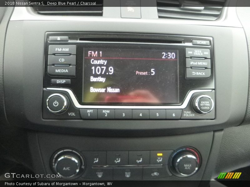 Controls of 2018 Sentra S