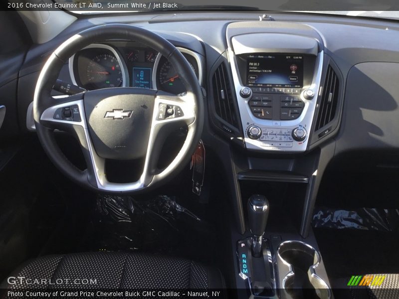 Summit White / Jet Black 2016 Chevrolet Equinox LT AWD