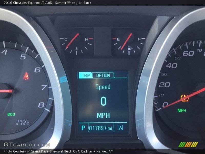 Summit White / Jet Black 2016 Chevrolet Equinox LT AWD
