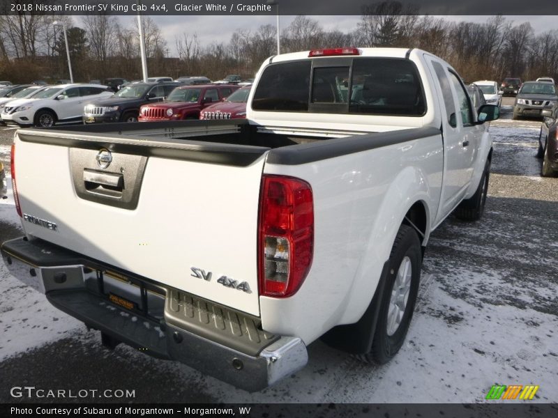 Glacier White / Graphite 2018 Nissan Frontier SV King Cab 4x4