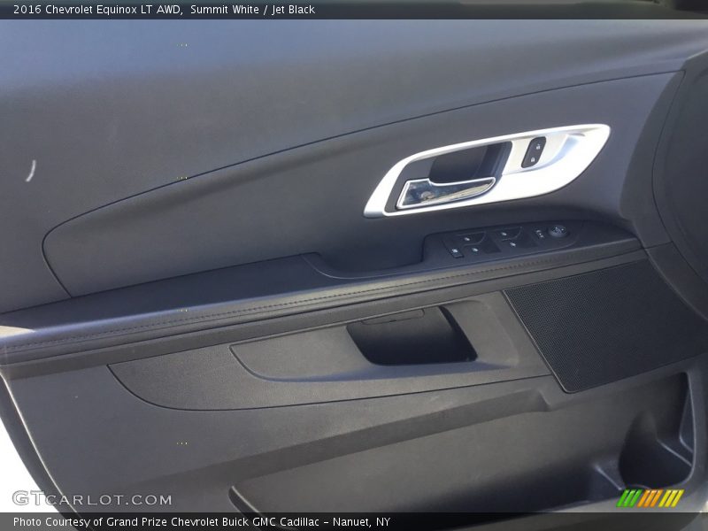 Summit White / Jet Black 2016 Chevrolet Equinox LT AWD