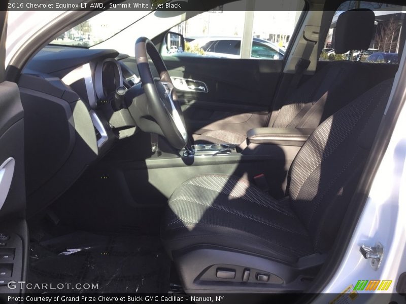 Summit White / Jet Black 2016 Chevrolet Equinox LT AWD