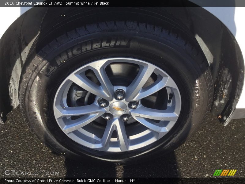 Summit White / Jet Black 2016 Chevrolet Equinox LT AWD
