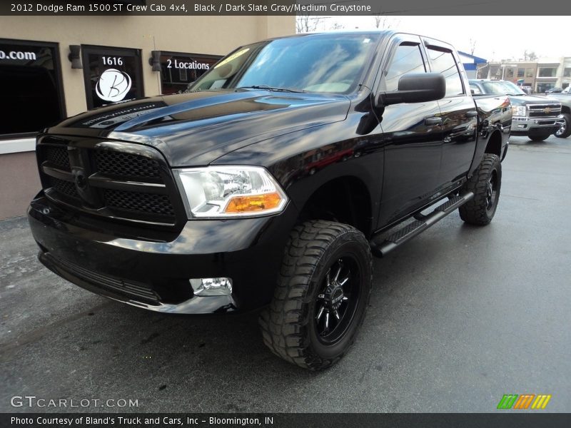 Black / Dark Slate Gray/Medium Graystone 2012 Dodge Ram 1500 ST Crew Cab 4x4