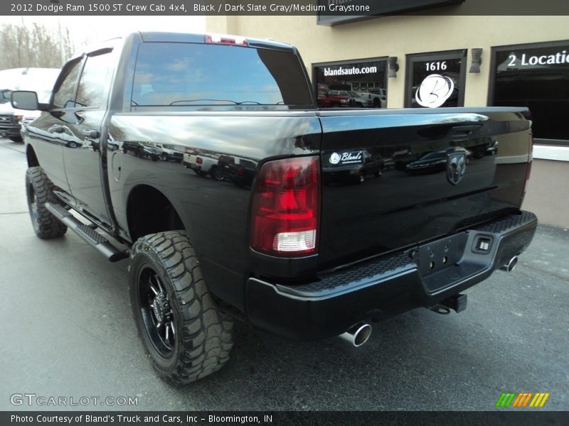Black / Dark Slate Gray/Medium Graystone 2012 Dodge Ram 1500 ST Crew Cab 4x4