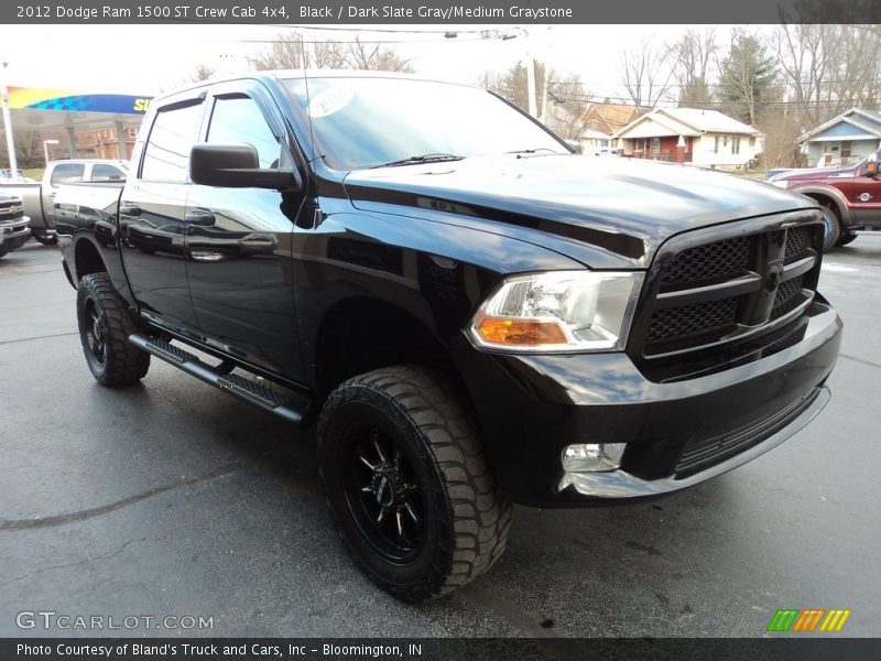 Black / Dark Slate Gray/Medium Graystone 2012 Dodge Ram 1500 ST Crew Cab 4x4