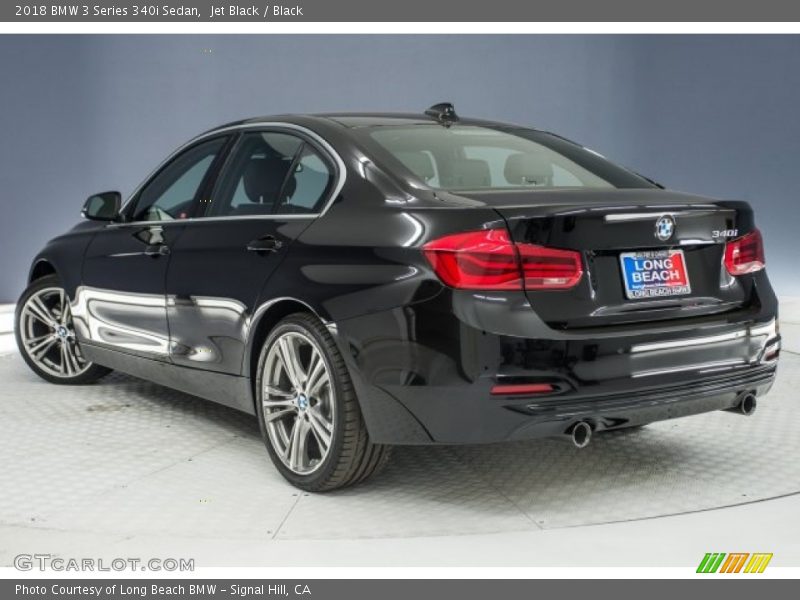 Jet Black / Black 2018 BMW 3 Series 340i Sedan