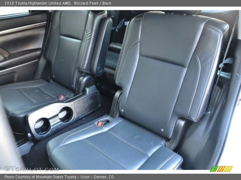 Blizzard Pearl / Black 2016 Toyota Highlander Limited AWD
