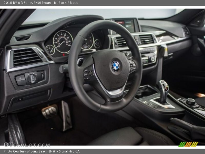 Jet Black / Black 2018 BMW 3 Series 340i Sedan