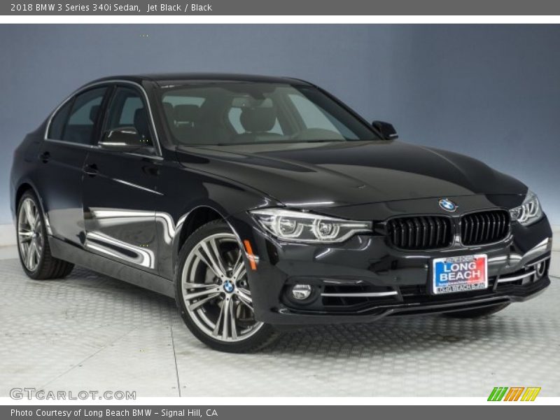 Jet Black / Black 2018 BMW 3 Series 340i Sedan