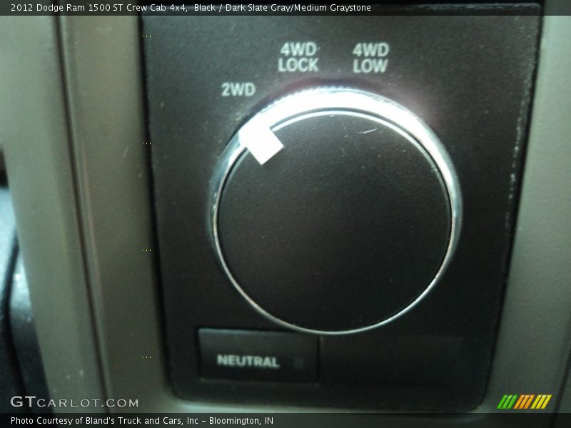 Black / Dark Slate Gray/Medium Graystone 2012 Dodge Ram 1500 ST Crew Cab 4x4