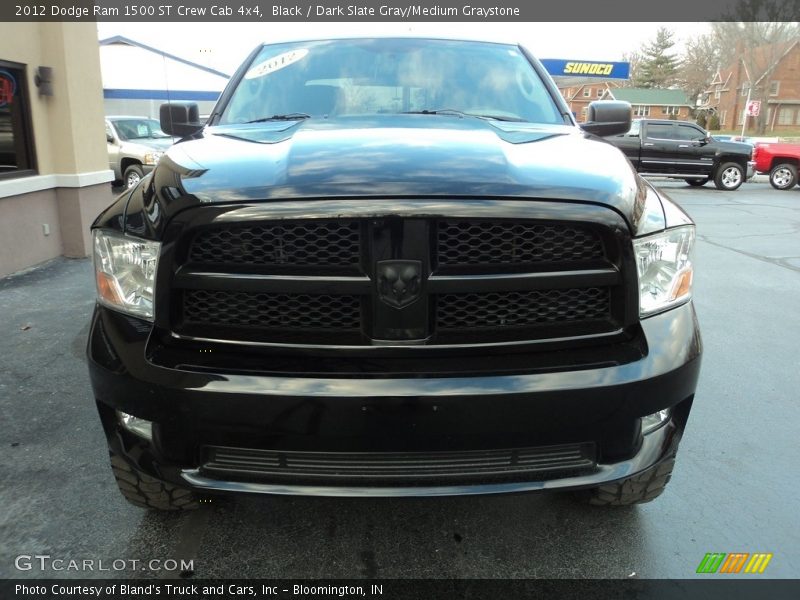 Black / Dark Slate Gray/Medium Graystone 2012 Dodge Ram 1500 ST Crew Cab 4x4