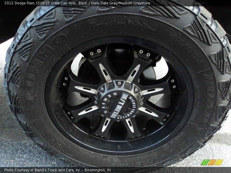 Black / Dark Slate Gray/Medium Graystone 2012 Dodge Ram 1500 ST Crew Cab 4x4