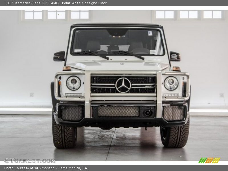 Polar White / designo Black 2017 Mercedes-Benz G 63 AMG