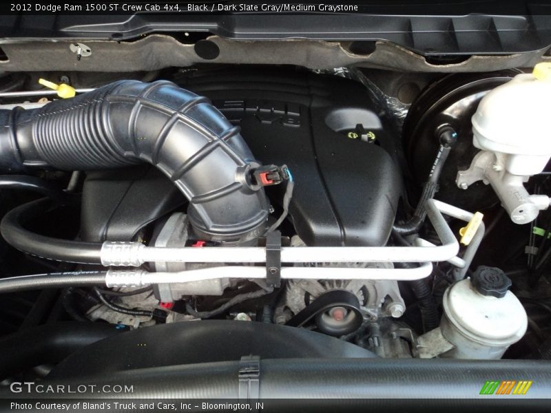 Black / Dark Slate Gray/Medium Graystone 2012 Dodge Ram 1500 ST Crew Cab 4x4
