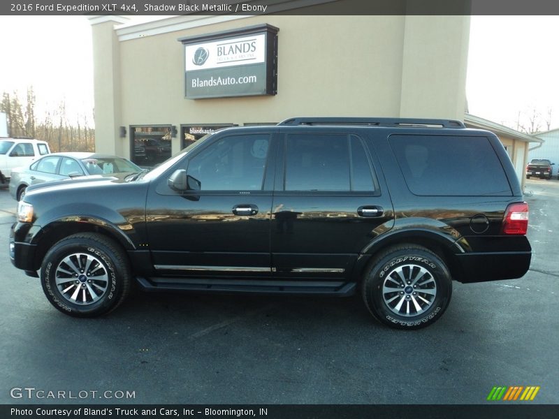 Shadow Black Metallic / Ebony 2016 Ford Expedition XLT 4x4