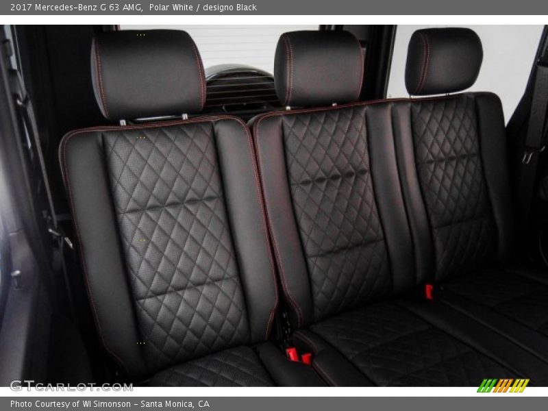 Polar White / designo Black 2017 Mercedes-Benz G 63 AMG