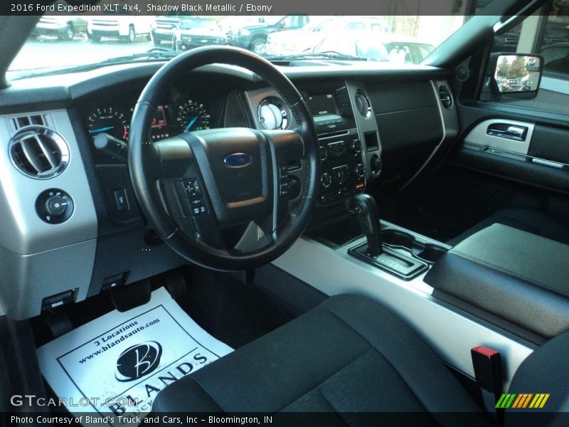 Shadow Black Metallic / Ebony 2016 Ford Expedition XLT 4x4