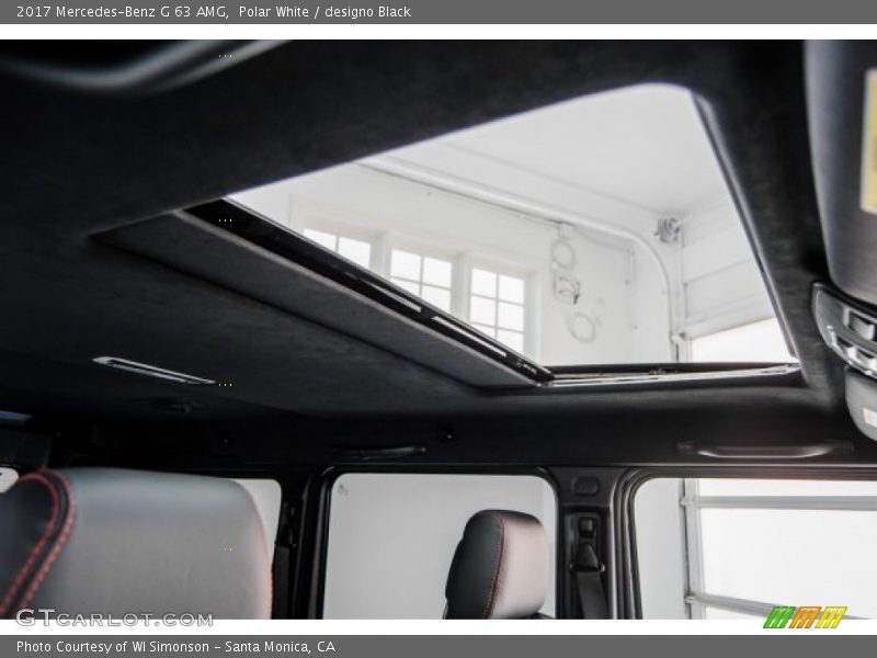 Polar White / designo Black 2017 Mercedes-Benz G 63 AMG